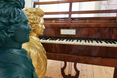 Das Klavier, auf dem Ludwig van Beethoven während seiner Aufenthalte in Baden gespielt hat, ist wieder daheim