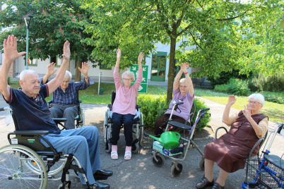 „Aktiv im Garten“ im   Pflege- und Betreuungszentrum Laa/Thaya