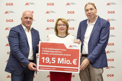 75.000 suchten Hilfe der AK Niederösterreich