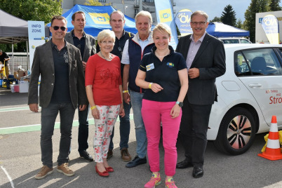 e-Mobilitätstour kam nach Hollabrunn