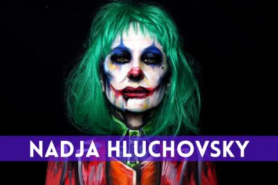 Facepainting Weltmeister Nadja Hluchovsky 