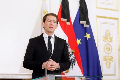 Bundeskanzler Kurz: Terrorismus mit allen Mitteln entgegentreten