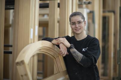 Frauen im Handwerk gehen in Führung