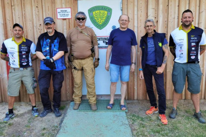 Dynamischer Faustfeuerwaffen-Bewerb beim Schützenverein-Mistelbach