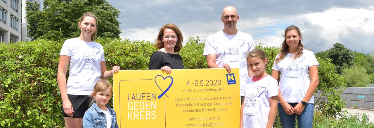 „Laufen gegen Krebs“ – der virtuelle NÖ Frauenlauf