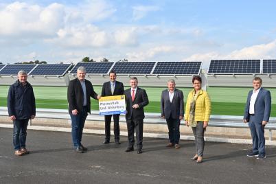 Lärmschutz an Umfahrung Wieselburg wird zum Sonnenkraftwerk