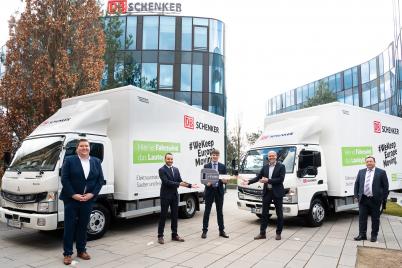 DB Schenker realisiert CO2-freie City-Logistik in Wien