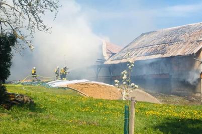 Großbrand in Neuhofen an der Ybbs