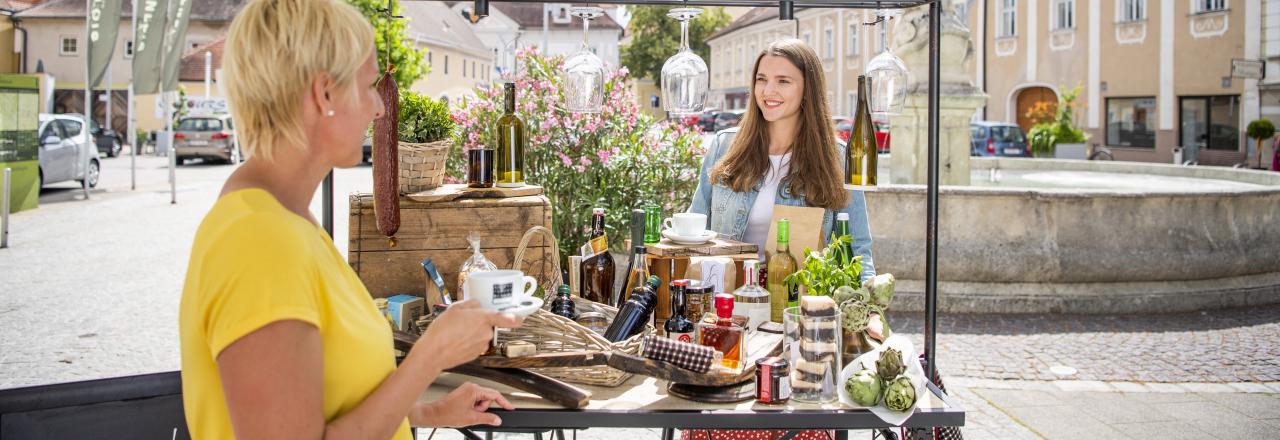 Sommerfrischer Genussmarkt im Herzen von Langenlois