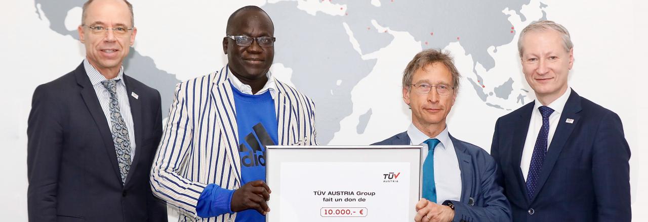 TÜV AUSTRIA unterstützt erneut Technisches Schulprojekt in Burkina Faso