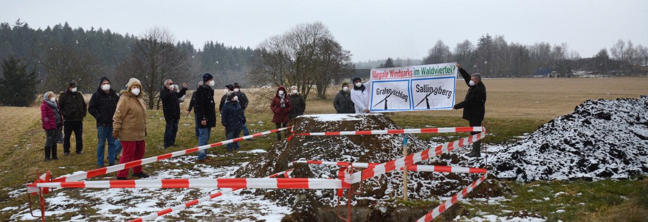 Rechtswidriges Vorgehen beim Windkraftprojekt in Grafenschlag