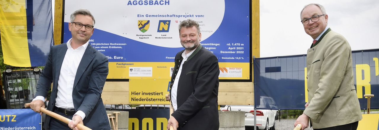 21 Millionen Euro für Hochwasserschutz in Aggsbach Markt