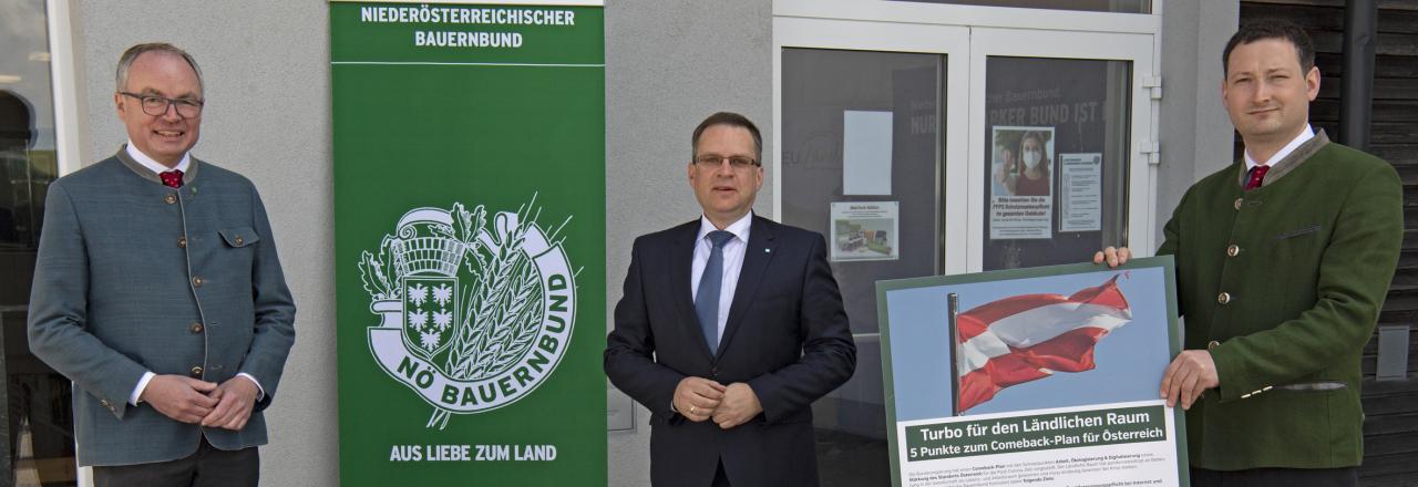 Landesbauernrat formuliert Ziele zum Comeback-Plan für Österreich