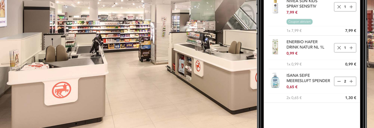 ROSSMANN testet SCAN & GO