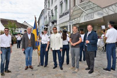 Auch Musikkapellen im Bezirk Hollabrunn waren dabei