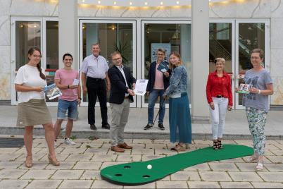 Die Gewinner des Einkaufsevents „SHOP AND GOLF“