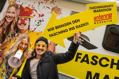 Antenne bietet dem Fasching die größte Bühne Kärntens