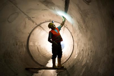 „Weiße Wannen“ aus Beton sichern Wiener Trinkwasser