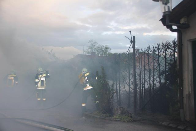 Feuerwehr in Einsatz