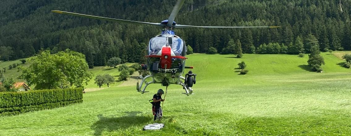 Alpiner  gerettet – Bezirk Neunkirchen