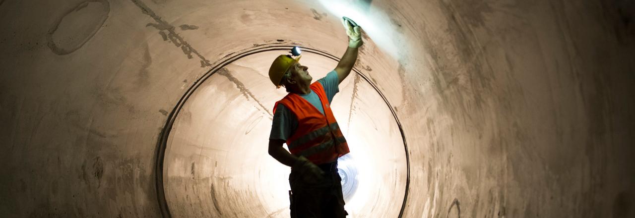 „Weiße Wannen“ aus Beton sichern Wiener Trinkwasser