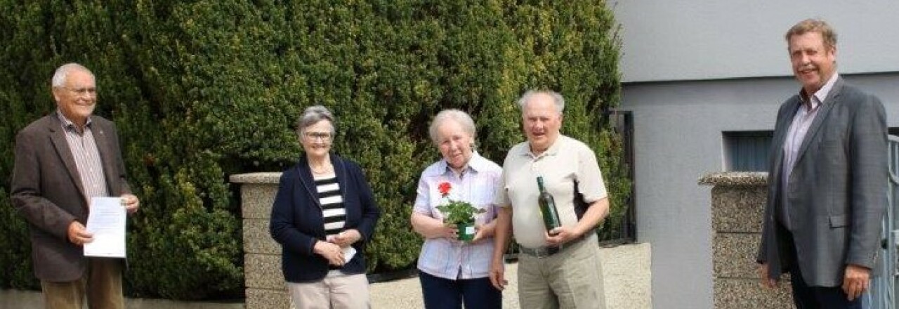 Seniorenbund Wilfersdorf überbrachte Geschenke