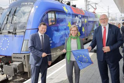 Höchste Eisenbahn für den grünen Wiederaufbau Europas