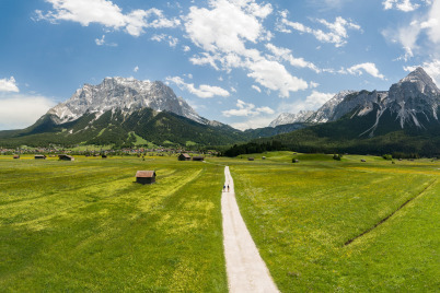 Sommer in der Tiroler Zugspitz Arena