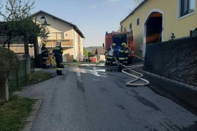 Technischer Defekt am Traktor verursachte Brand im Stall