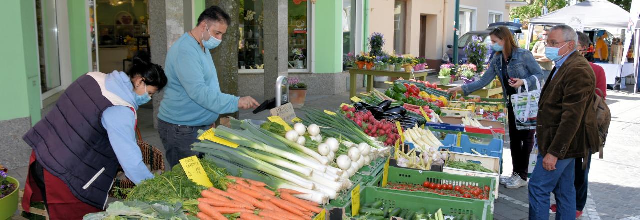 Freitagsmarkt in der Winterpause