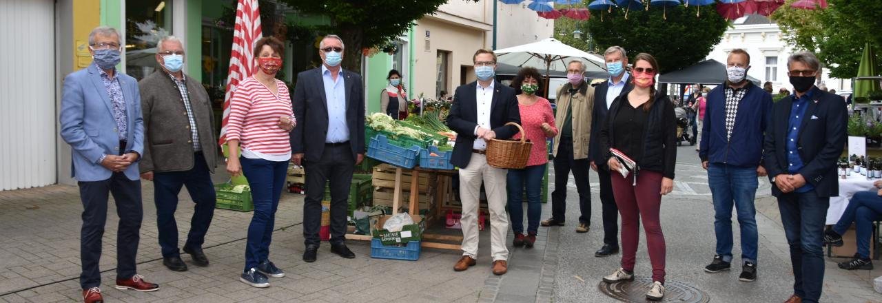 Freitagsmarkt als gemütliches „Come together“ für alle Gemeindevertreter