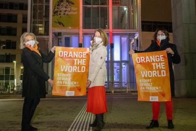 Klangturm St. Pölten erstrahlt orange