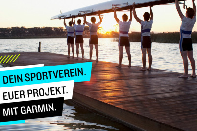 Dein Sportverein. Euer Projekt. Mit Garmin.