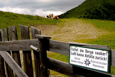 Appell der alpinen Vereine anlässlich des Weltumwelttages