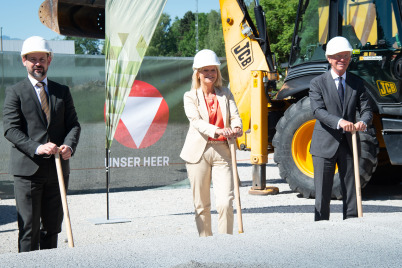 Verteidigungsministerin Tanner investiert 23 Millionen in Neubau der Regionalküche der Schwarzenberg-Kaserne