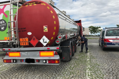 Gefahrenguttransport auf der A2 aus dem Verkehr gezogen