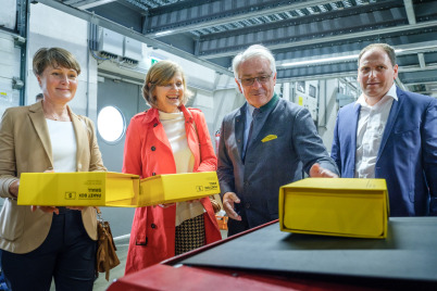 Post eröffnet Ausbau des Logistikzentrums Vorarlberg
