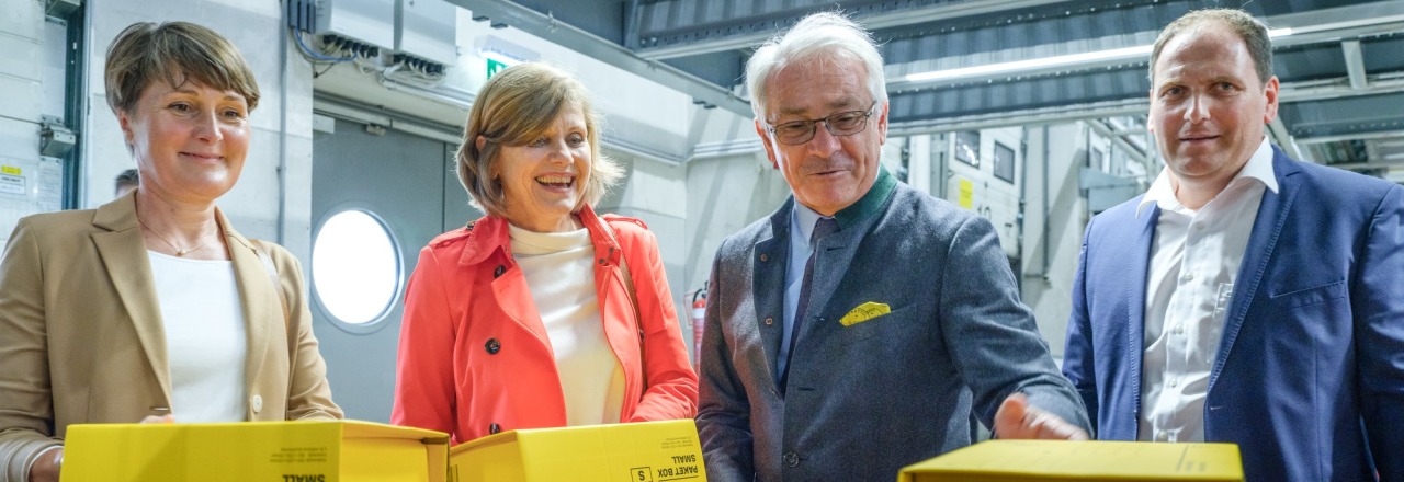 Post eröffnet Ausbau des Logistikzentrums Vorarlberg