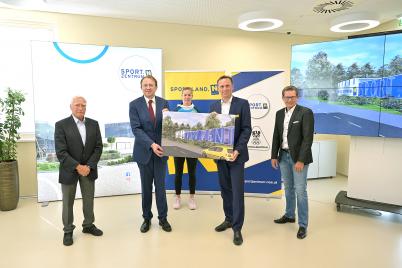 30 Jahre Sportzentrum Niederösterreich und Präsentation der geplanten Leichtathletik-Halle