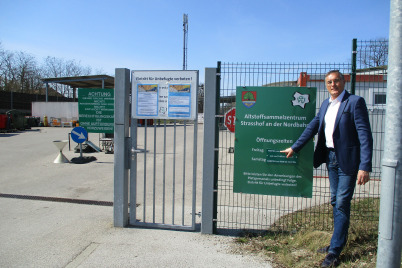 Neue Öffnungszeiten für das Altstoffsammelzentrum Strasshof