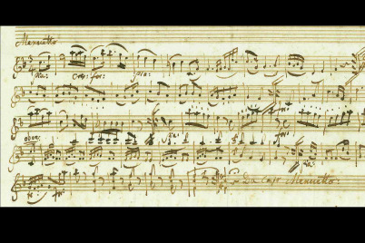 Unbekanntes Mozart-Manuskript wird versteigert