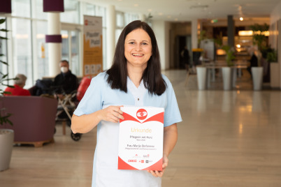 Marija Stefanovic ist Pflegerin mit Herz 2020