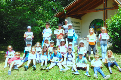 Ferienbetreuung in Wilfersdorf  Auf „Exkursion in der Natur“