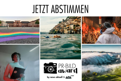 Ab heute online mitvoten unter www.pr-bild-award.at