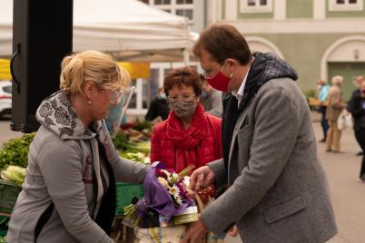 Dankeschön an Bürgermeister Matthias Stadler