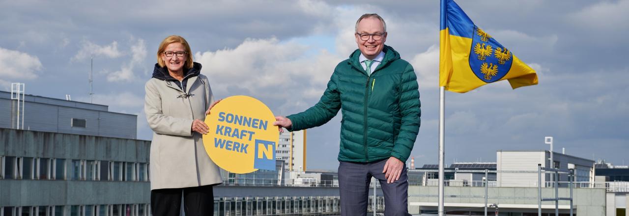 Start vom Sonnenkraftwerk Niederösterreich am 18. November