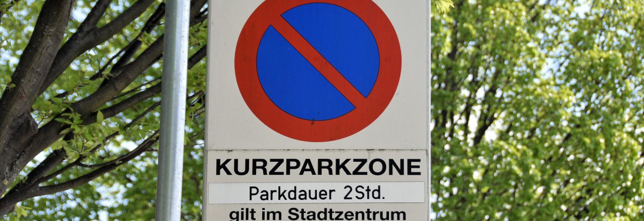 Überwachung der Kurzparkzone während des Lockdowns