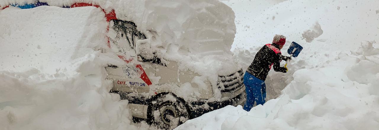 Schnee ist in den Alpen normal, aber die aktuellen Schneemassen von mehr als 2 Meter sind extrem