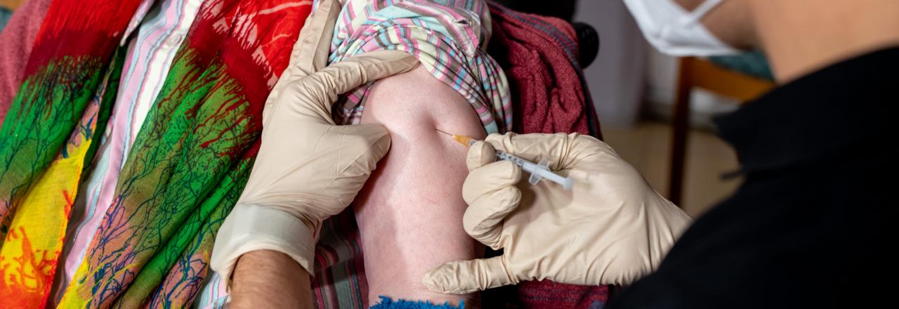 Samariterbund unterstützt bei Corona-Schutzimpfung in Pflegeheimen mit mobilen Teams