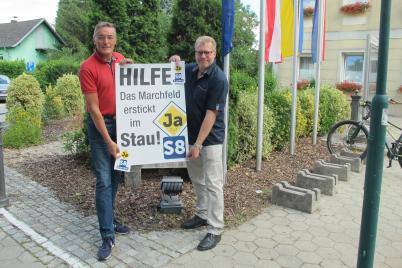 Überparteiliche Unterstützung zum Bau der S8 Marchfeld Schnellstraße in Strasshof